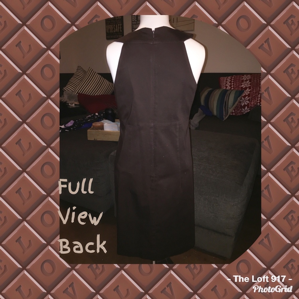 👜👓Stunning Michael Kors Dark Mocha Dress👓👜 - Picture 4 of 6